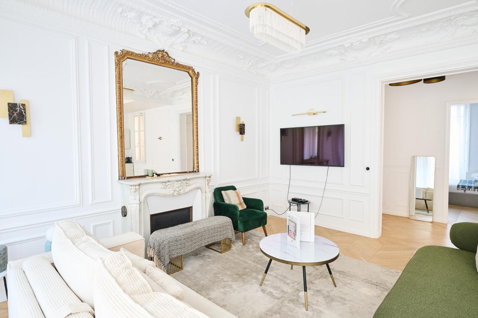 Champs Elysées!Montaigne, New Luxurious 6pers flat París Exterior foto